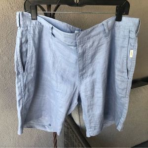 Onia men’s linen shorts. Size 34